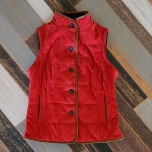 LONE PINE LEATHER VEST SZ M
